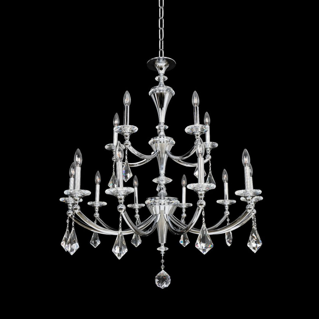 Floridia (10+5) Light 2 Tier Chandelier Allegri