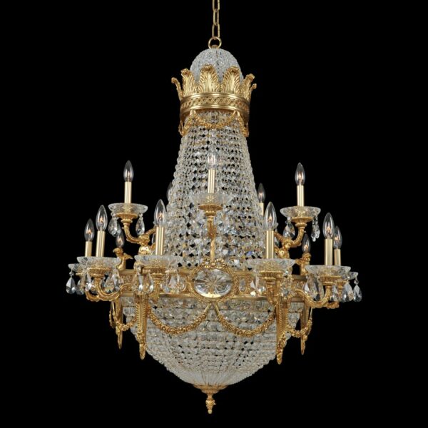 Marseille (10+5) Arm 2 Tier Chandelier Allegri