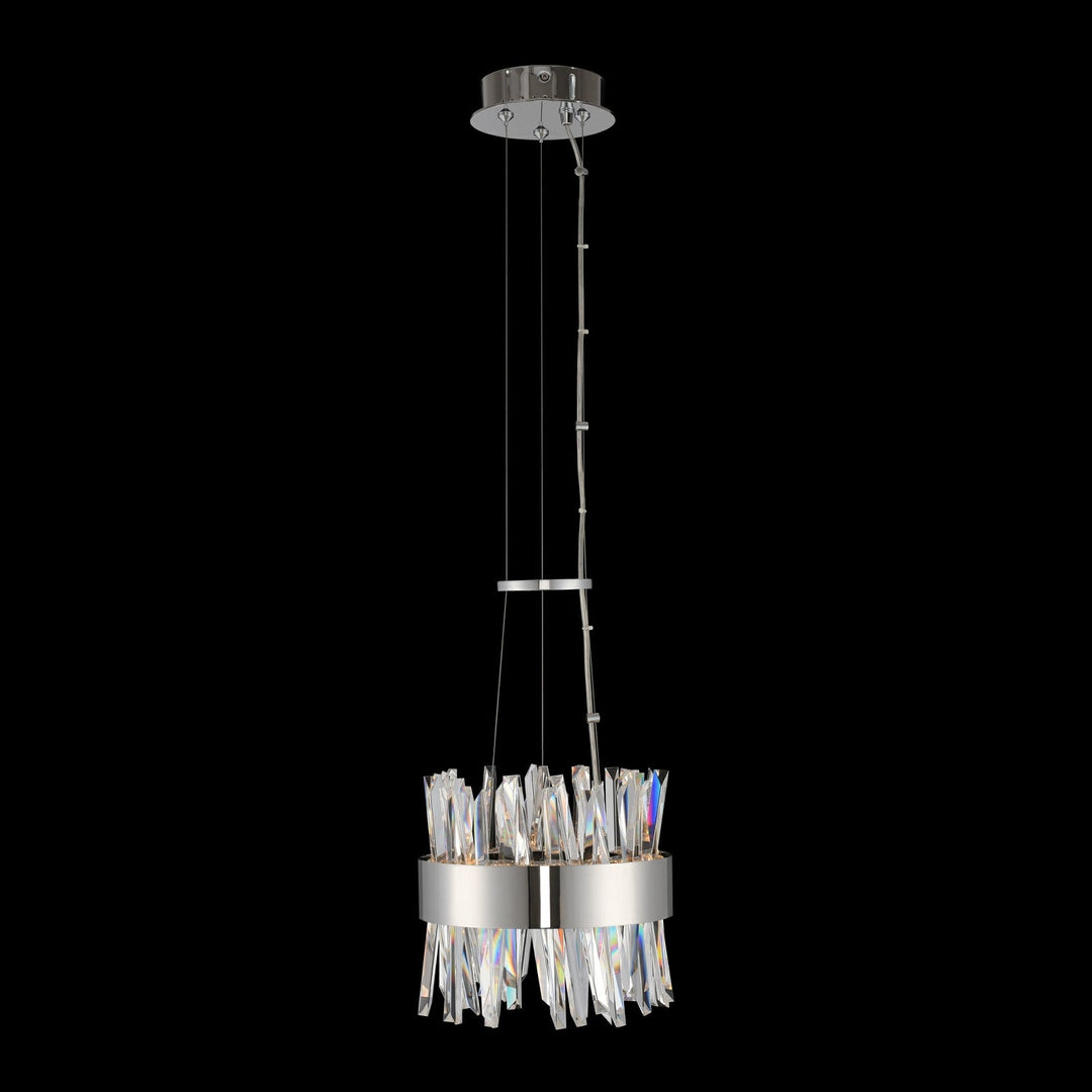 Glacier 10 Inch LED Mini Pendant Chrome Allegri