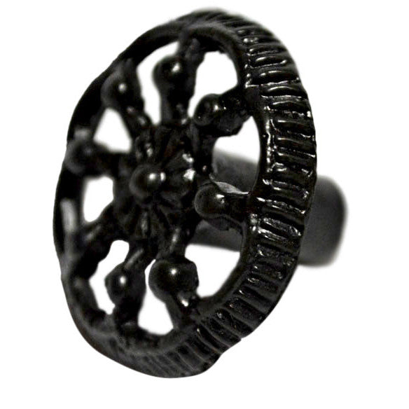 1 1/4 Inch Beaded Wheel Cabinet & Furniture Knob