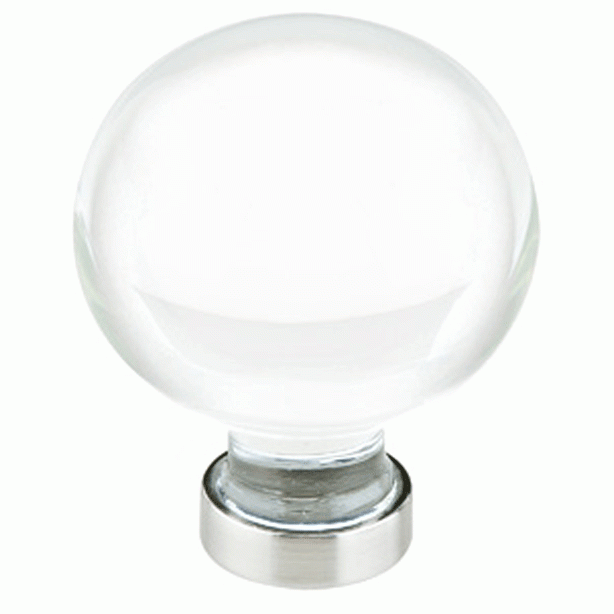 1 1/4 Inch Bristol Cabinet Knob (Polished Chrome Finish) EMTEK