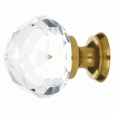 1 Inch Diamond Cabinet Knob (Antique Brass Finish) EMTEK