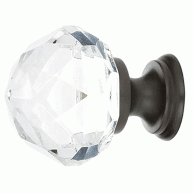 1 1/4 Inch Diamond Cabinet Knob (Oil Rubbed Bronze Finish) EMTEK