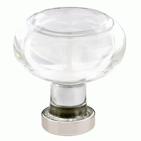 1 1/4 Inch Georgetown Cabinet Knob (Polished Nickel Finish) EMTEK