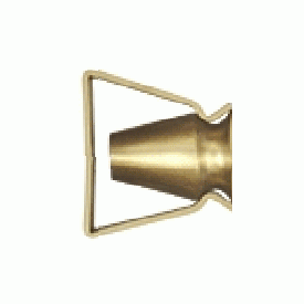 1 1/4 Inch Shutter Door Holder With Steel Bracket (Polished Brass Finish) DELTANA