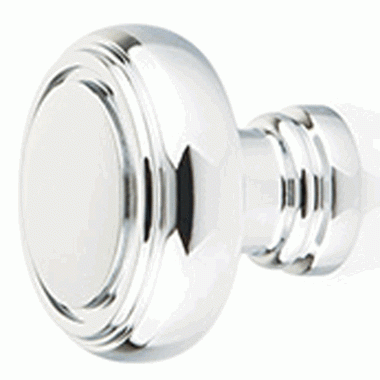 Emtek 1 1/4 Inch Solid Brass Norwich Cabinet Knob (Polished Chrome) EMTEK