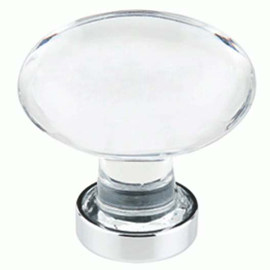 1 3/4 Inch Hampton Cabinet Knob (Polished Chrome Finish) EMTEK