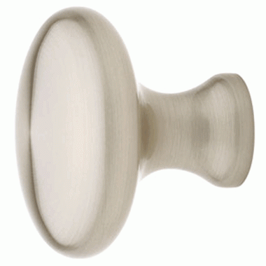 1 3/4 Inch Solid Brass Providence Cabinet Knob (Brushed Nickel Finish) EMTEK