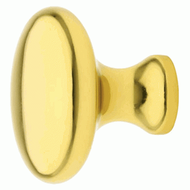 1 3/4 Inch Solid Brass Providence Cabinet Knob (Polished Brass Finish) EMTEK