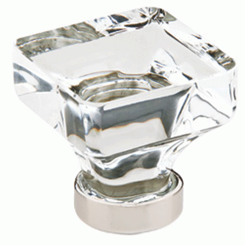 1 3/8 Inch Lido Cabinet Knob (Polished Nickel Finish) EMTEK