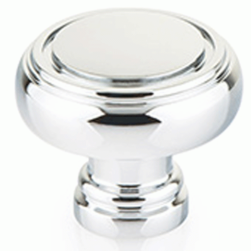 1 5/8 Inch Solid Brass Norwich Cabinet Knob (Polished Chrome Finish) EMTEK