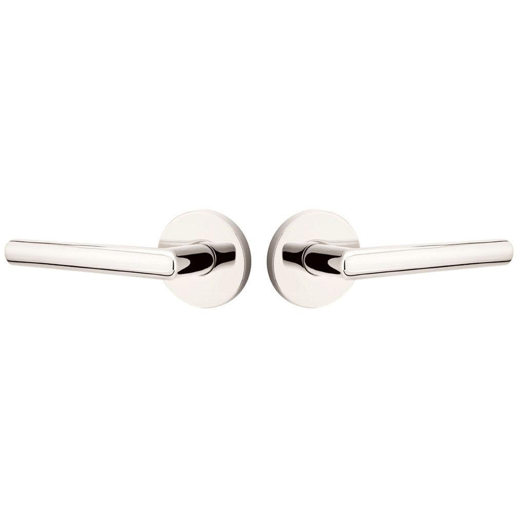 Emtek Solid Brass Stuttgart Lever With Disk Rosette EMTEK