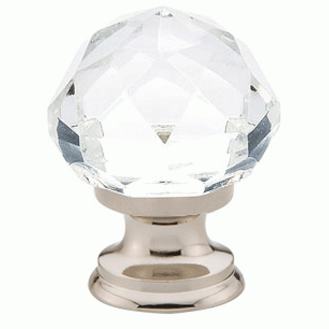 1 Inch Diamond Cabinet Knob (Polished Chrome Finish) EMTEK