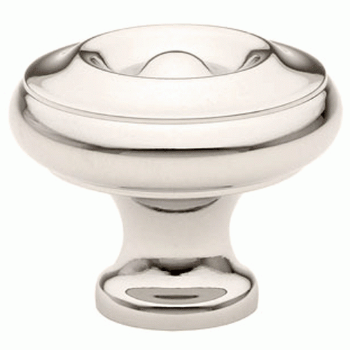 Emtek 1 Inch Solid Brass Waverly Cabinet Knob (Polished Chrome Finish) EMTEK