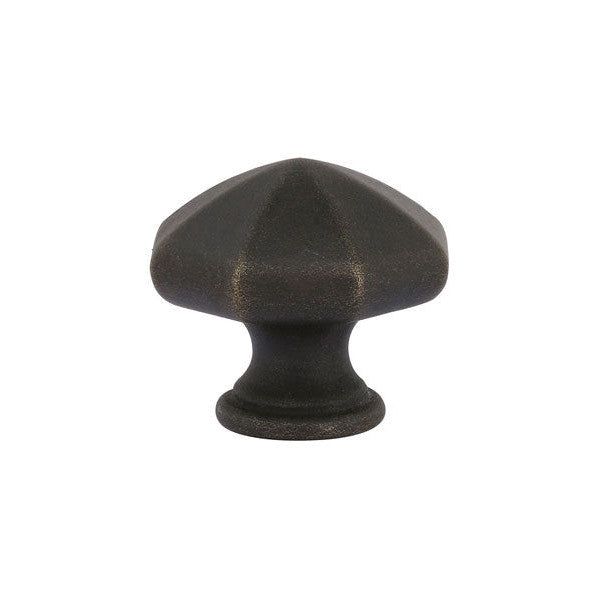 1 Inch Tuscany Bronze Octagon Knob (Medium Bronze) EMTEK