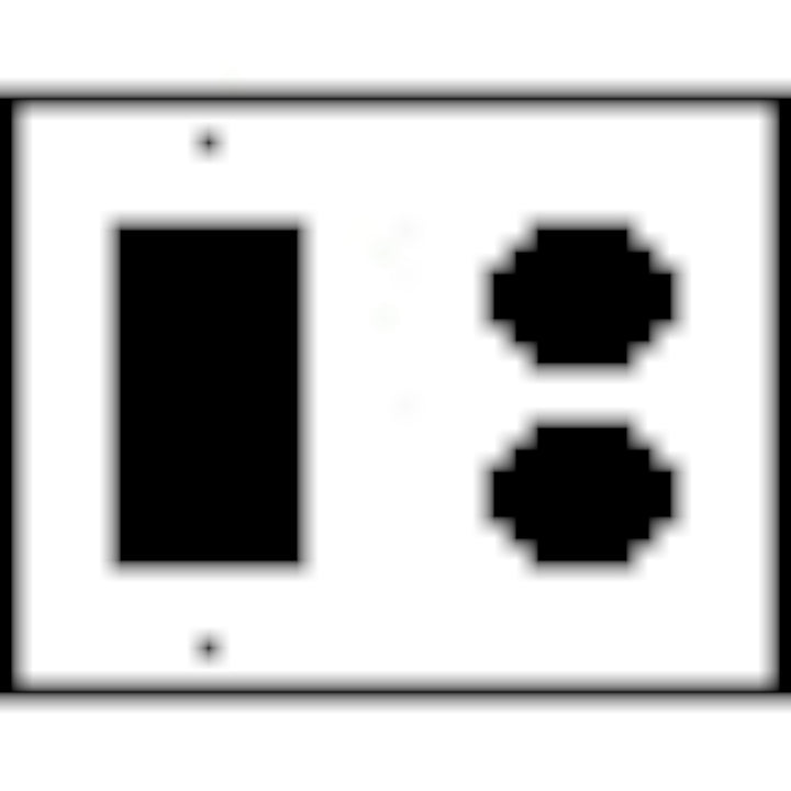 Oak Leaf Wall Plate (Matte Nickel Finish)