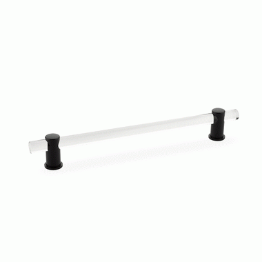 10 Inch (8 Inch c-c) Lumiere Acrylic Pull (Matte Black Finish) SCHAUB