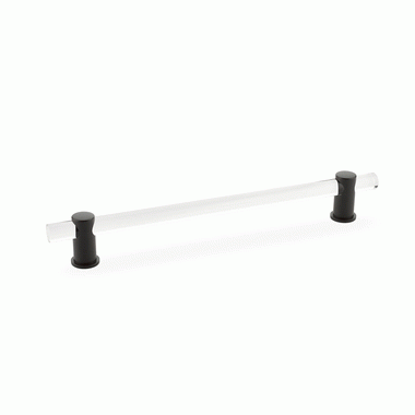 10 Inch (8 Inch c-c) Lumiere Acrylic Pull (Oil Rubbed Bronze Finish) SCHAUB