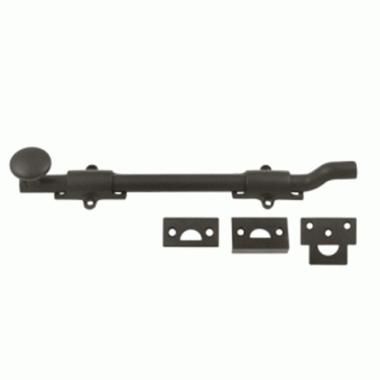 10 Inch Deltana Offset Heavy Duty Surface Bolt (Oil Rubbed Bronze) DELTANA