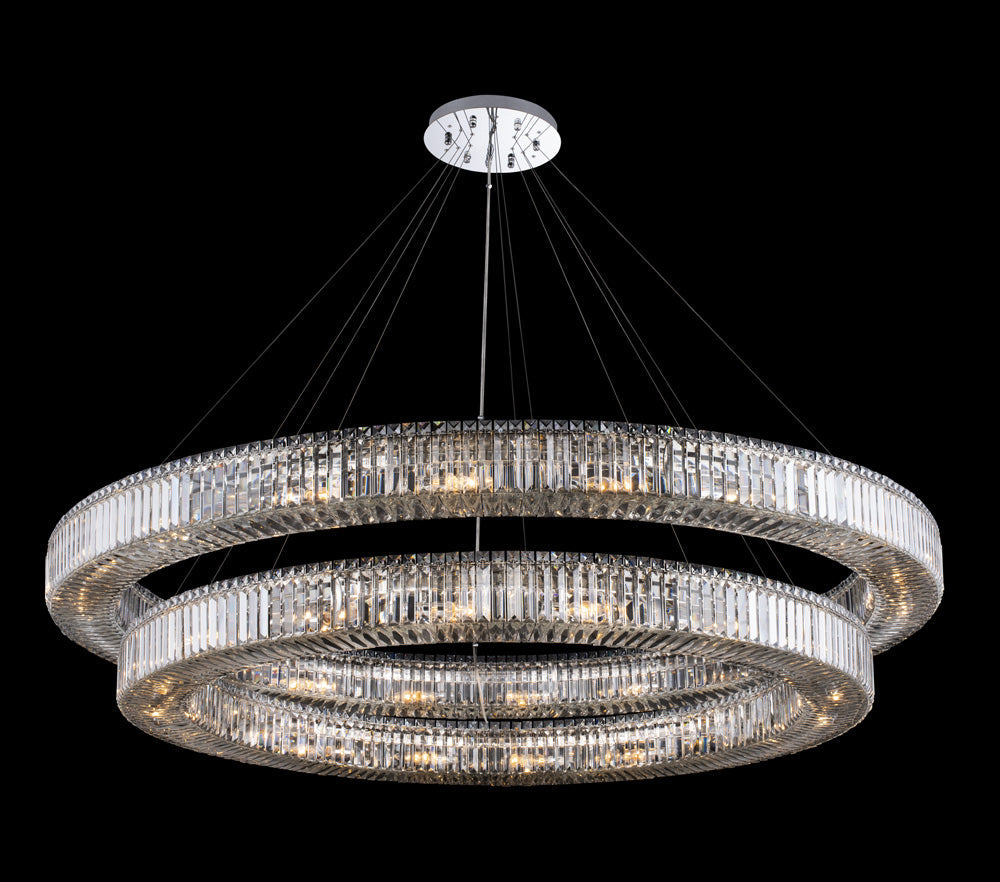 Rondelle 2 Tier Pendant (60" + 72") Allegri