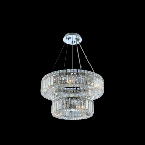 Rondelle (12 + 18) Inch 2 Tier Pendant Allegri