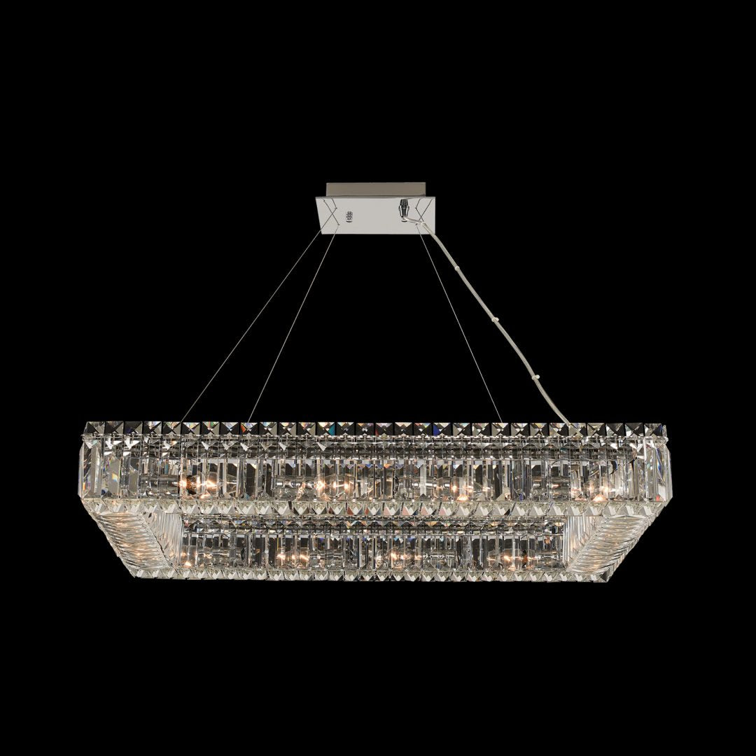 Baguette 29 Inch Rectangular Pendant Allegri