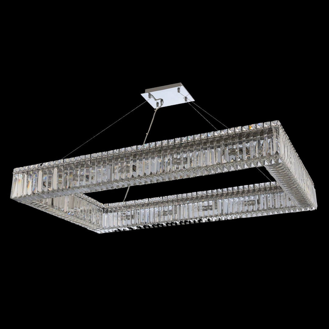 Baguette 43 Inch Rectangular Pendant Allegri