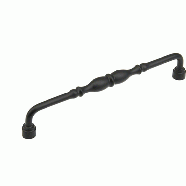 12 7/8 Inch (12 Inch c-c) Colonial Pull (Matte Black Finish) SCHAUB