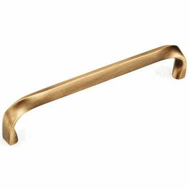 14 1/2 Inch (13 3/4 Inch c-c) Italian Contemporary Pull (Light Bronze Finish) SCHAUB