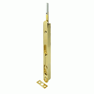 18 Inch Deltana Zinc Extension Flush Bolt (Polished Brass Finish) DELTANA