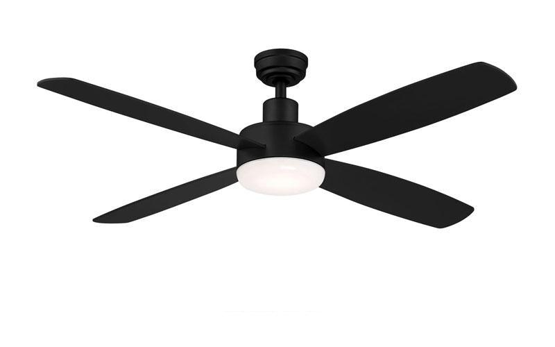 Aeris Job Fan Matte Black  LED ceiling Fan Wind River