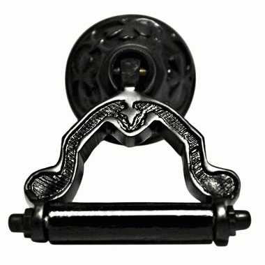 2 1/2 Inch Wood Temple Drop Pull (Oil Rubbed Bronze Finish) COPPER MOUNTAIN HARDWARE