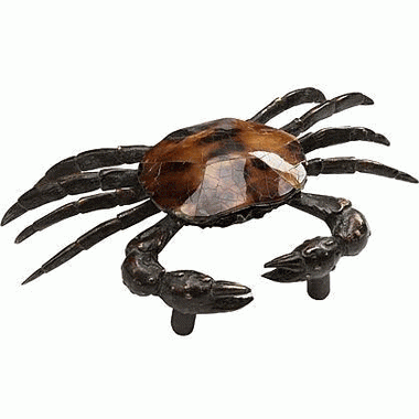 2 3/8 Inch (1 5/8 Inch c-c) Symphony Neptune Sea Crab Pull (Tiger Penshell Finish) SCHAUB