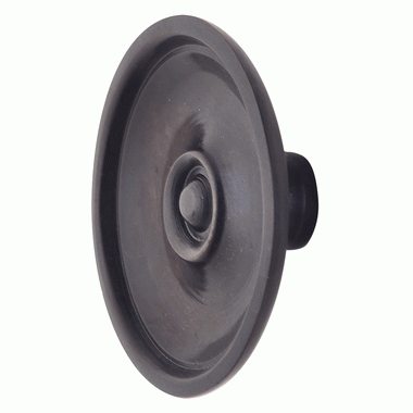 2 5/8 Inch Modern Brass Cabinet Knob (Oil Rubbed Bronze Finish) COPPER MOUNTAIN HARDWARE