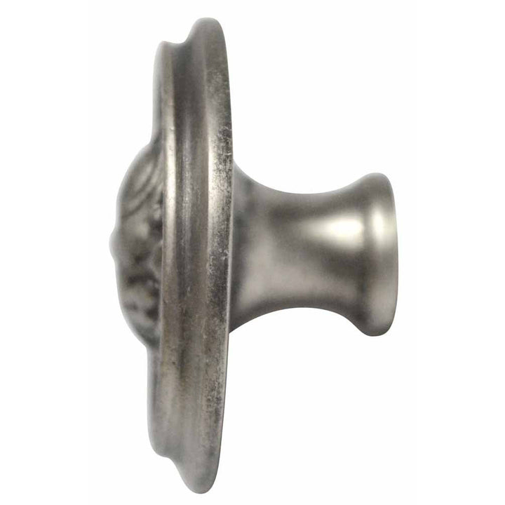 2 Inch Tulip Swirl Cabinet Knob (Brushed Nickel Finish) COPPER MOUNTAIN HARDWARE