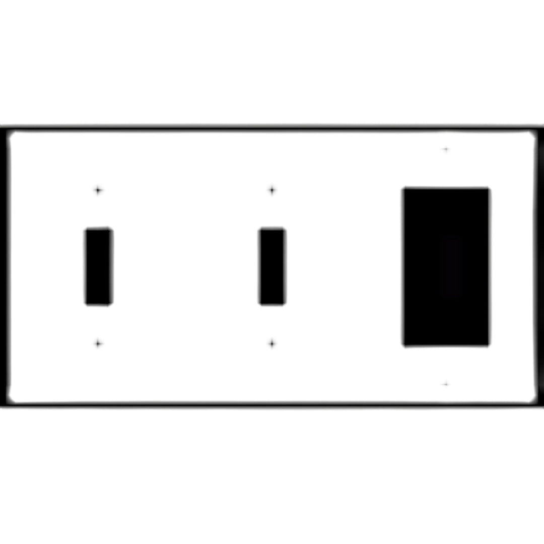 Oak Leaf Wall Plate (Oil Rubbed Bronze)