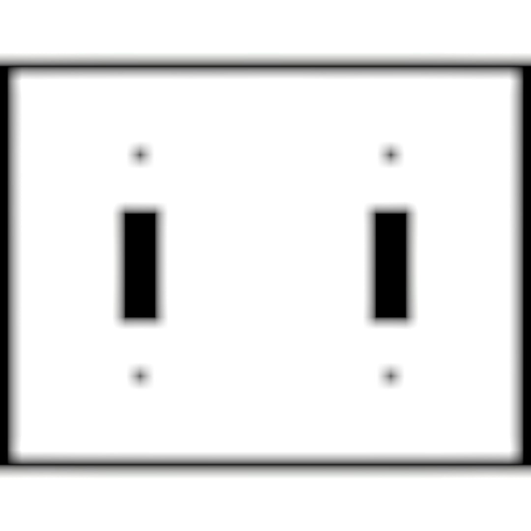 Fleur-De-Lis Wall Plate (Antique Copper Finish)