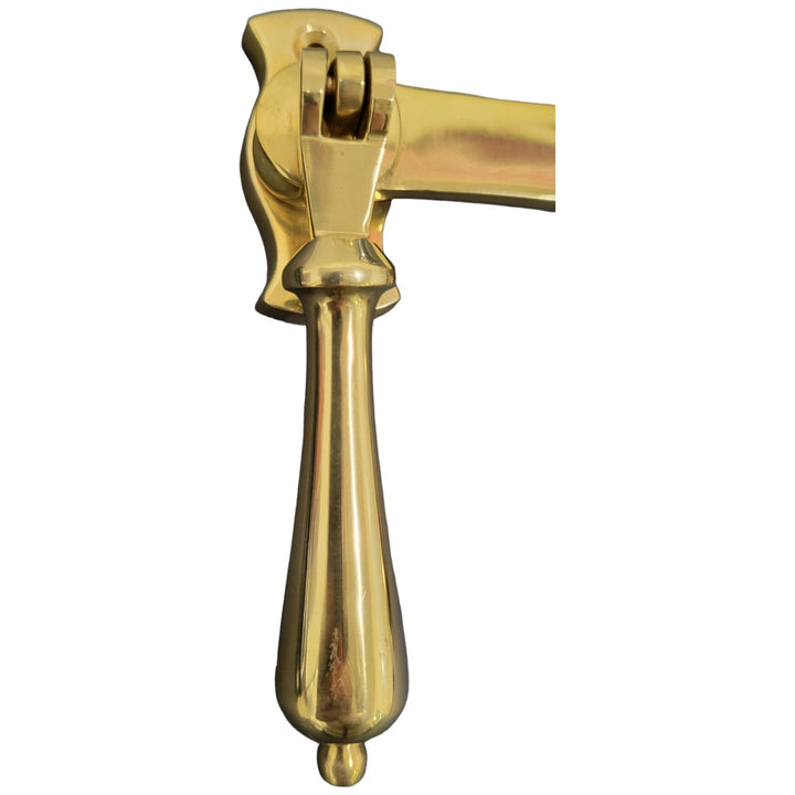 4 1/2 Inch Overall Colonial Window Lock (Polished Brass Finish) COPPER MOUNTAIN HARDWARE