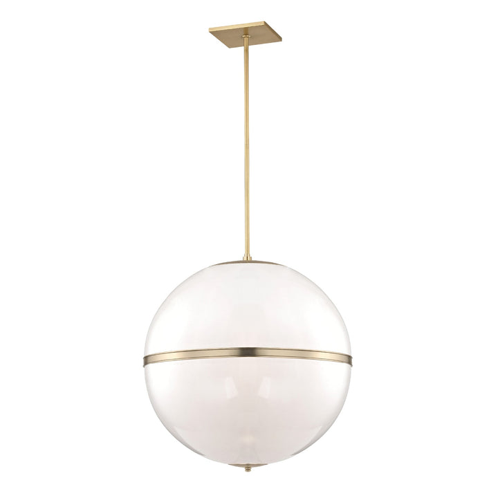 Brian Patrick Flynn Truax 4 Light Aged Brass Chandelier Crystorama