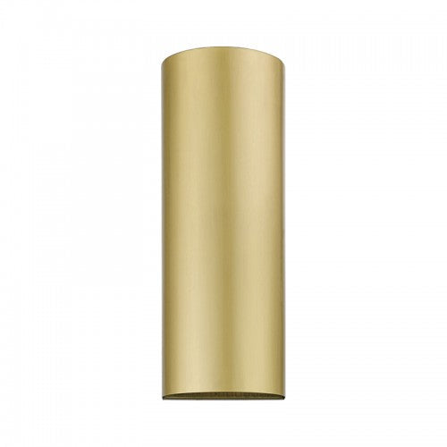 1 Light Satin Gold Outdoor / Indorama Large Sconce Livex