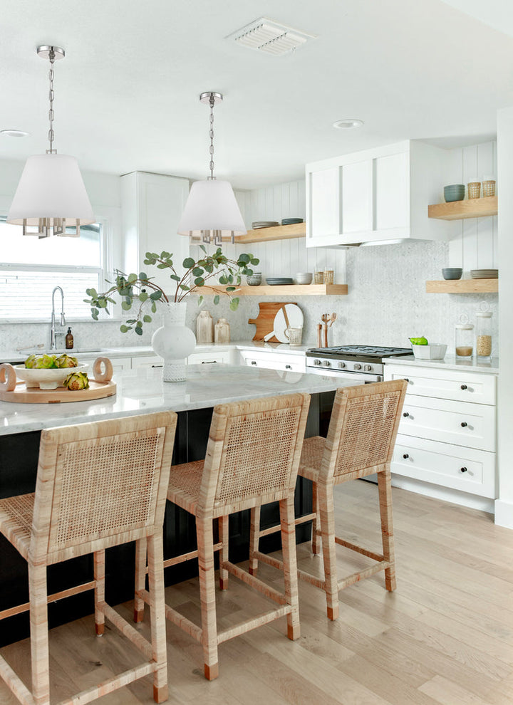 Crystorama Crystorama Libby Langdon Westwood 4 Light Polished Nickel Pendant