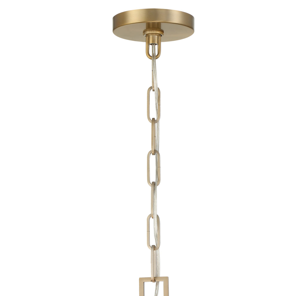 Libby Langdon Westwood 6 Light Vibrant Gold Chandelier Crystorama