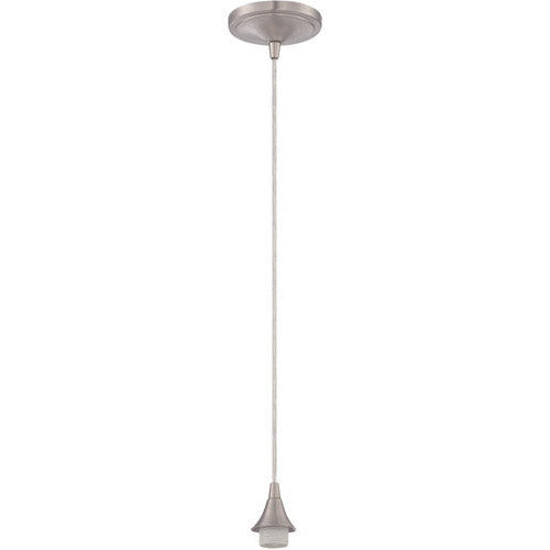 Design-A-Fixture 1 Light Mini Pendant Hardware in Brushed Polished Nickel CRAFTMADE