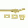 26 Inch Deltana Offset Heavy Duty Surface Bolt (Polished Brass Finish) DELTANA