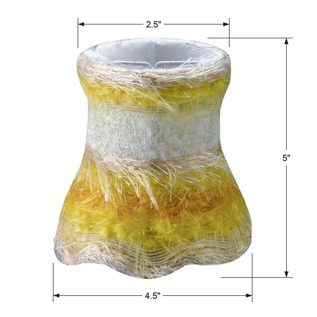 Crystorama 5" Red Mini Shade Crystorama