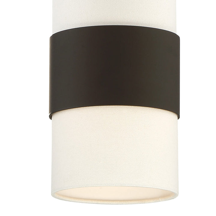 Crystorama Crystorama Libby Langdon Grayson 1 Light Dark Bronze Mini Pendant
