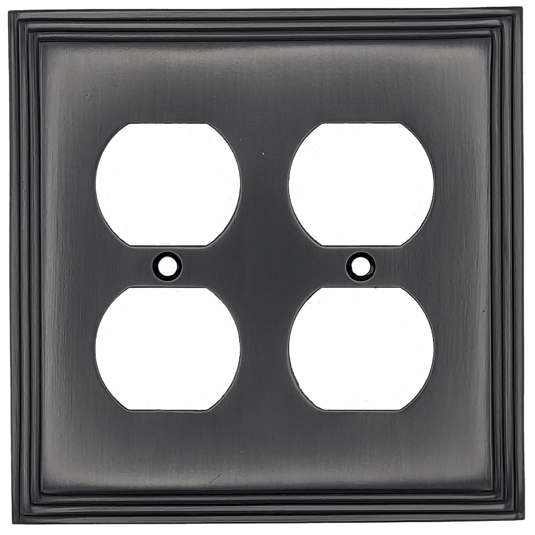 Kingston Classic Stepped Wall Plate (Oil Rubbed Bronze) COPPER MOUNTAIN HARDWARE