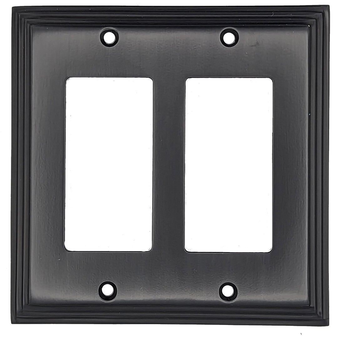 Kingston Classic Stepped Wall Plate (Oil Rubbed Bronze) COPPER MOUNTAIN HARDWARE