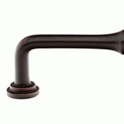 3 1/2 Inch (3 Inch c-c) Solid Brass Spindle Pull (Oil Rubbed Bronze Finish) EMTEK