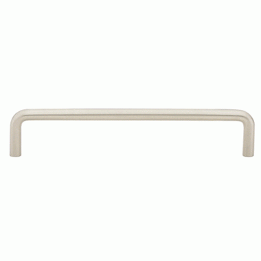 3 1/4 Inch (3 Inch c-c) Solid Brass Wire Pull (Brushed Nickel Finish) EMTEK